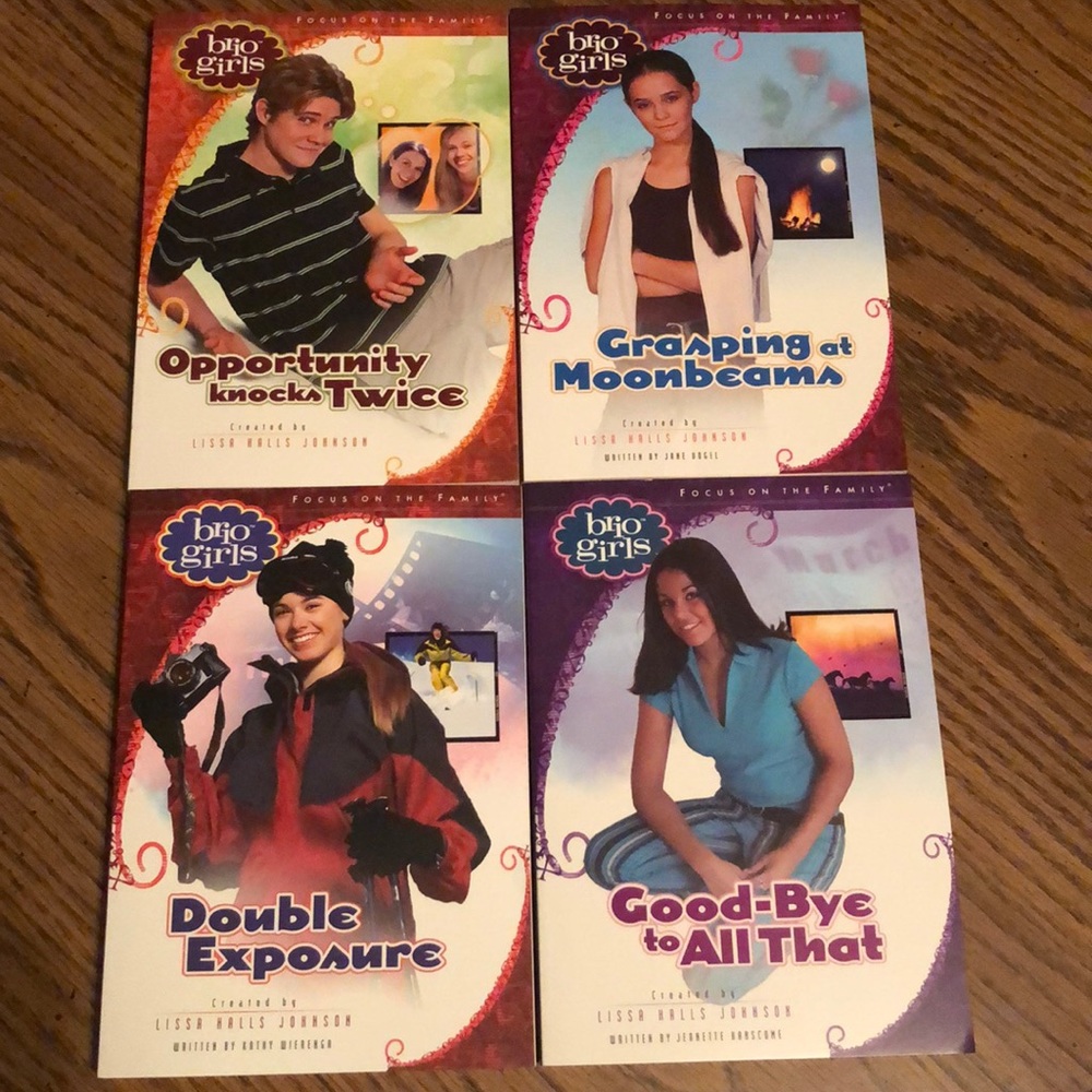 4 Brio Girls paperback books